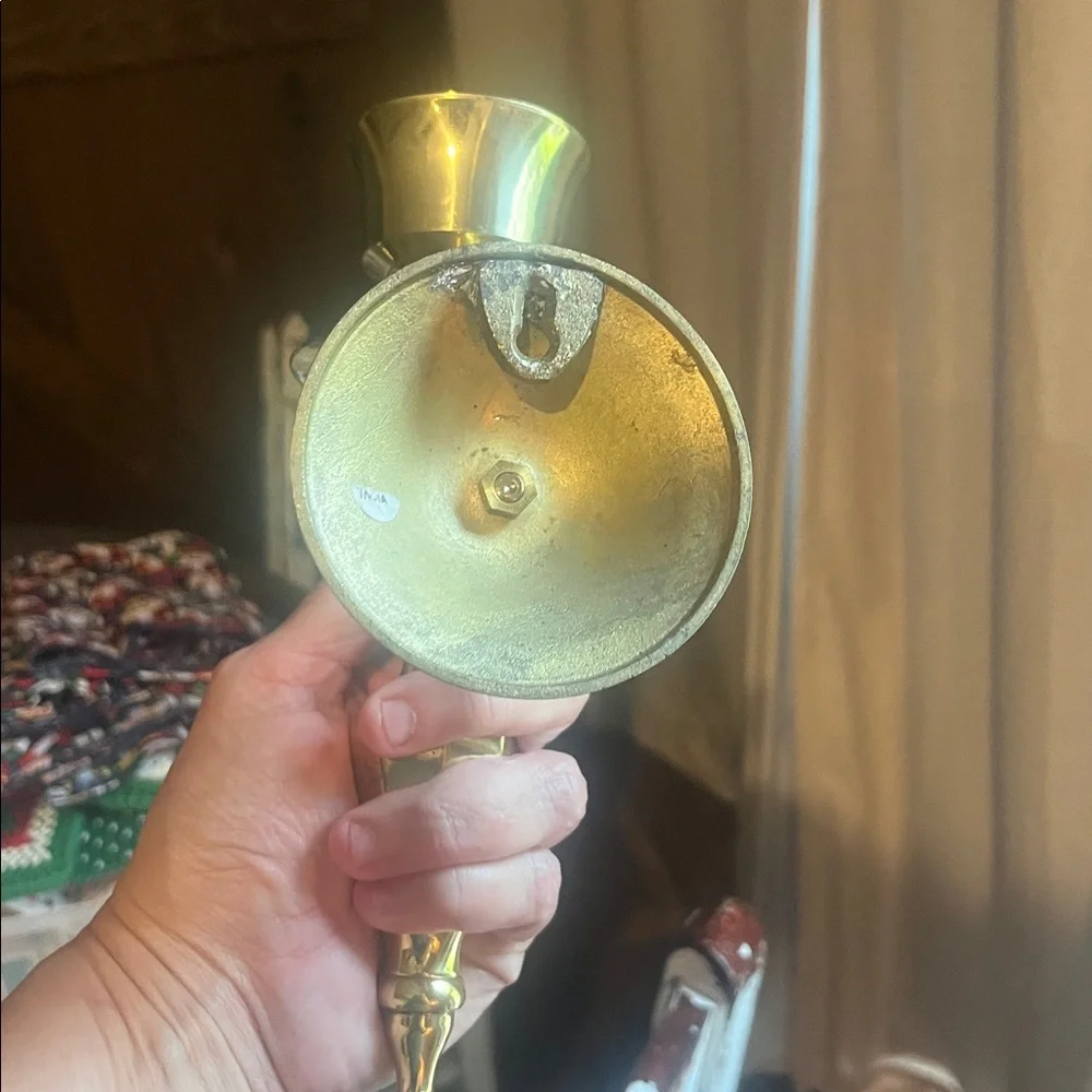 Brass wall sconce set of 2
